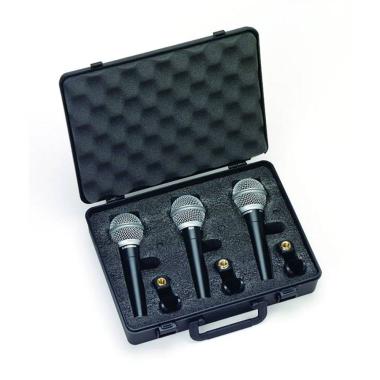 SAMSON R21S3 - Microfoni Dinamici - Cardioidi - Set 3 pezzi - c/Switch