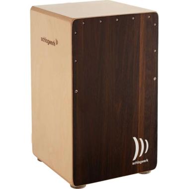 SCHLAGWERK CP408 - 2inOne Snare Cajon Dark Oak