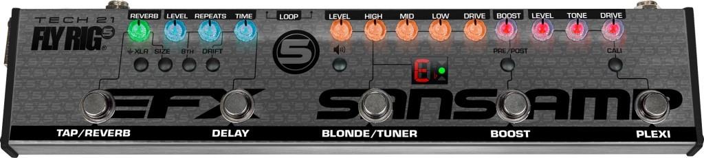 TECH21 Fly Rig 5 (v2) - pedale multi effetto per chitarra
