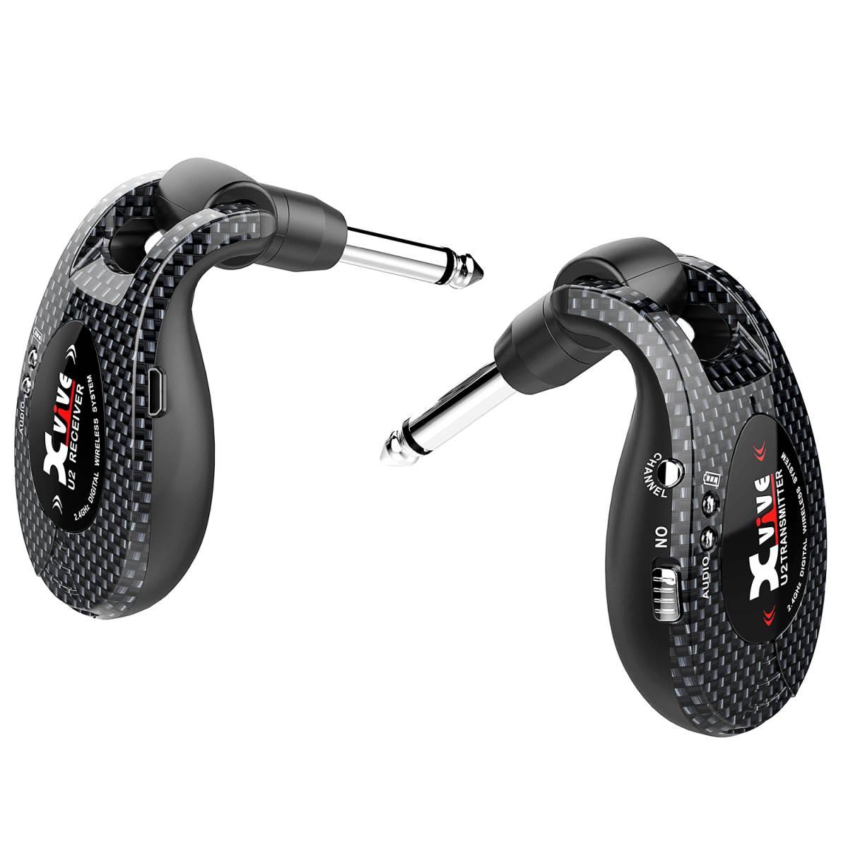 XVIVE U2 GUITAR Sistema wireless digitale - carbon look