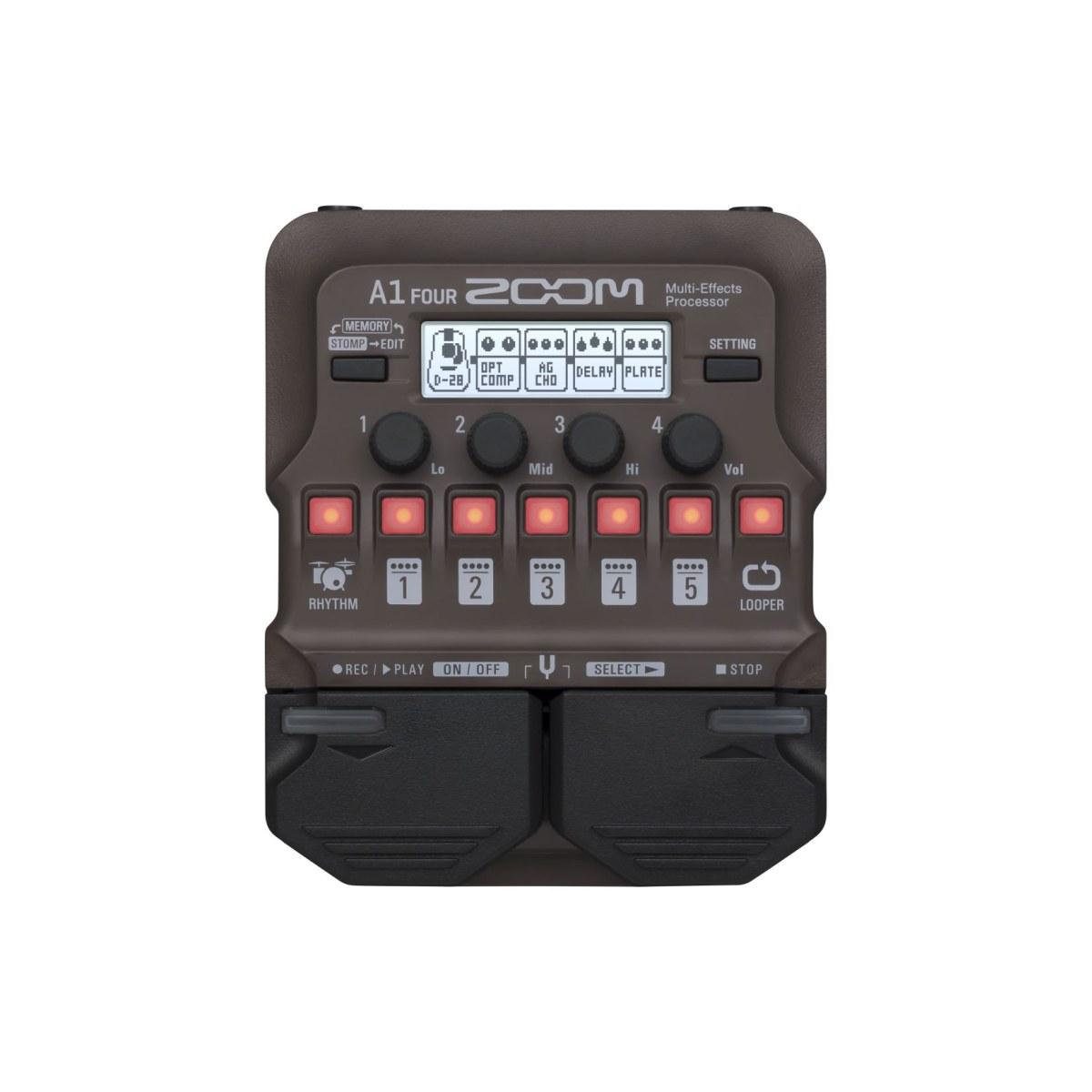 ZOOM A1 FOUR - multieffetto per chitarra acustica