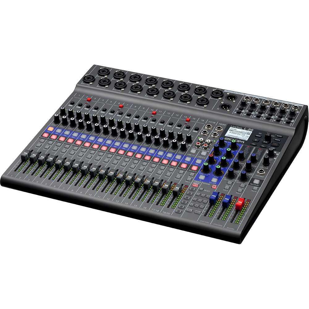 ZOOM L-20 - Mixer digitale 20 canali, recorder e interfaccia audio