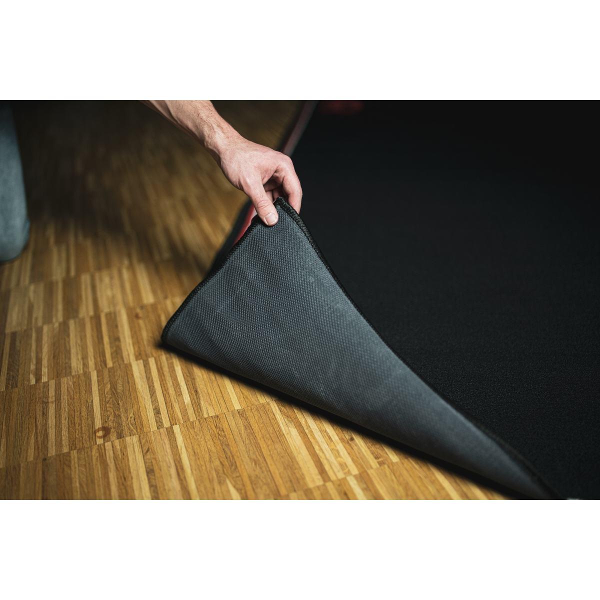 MEINL MDR BK BLACK TAPPETO ANTISCIVOLO PER BATTERIA (160x200CM)