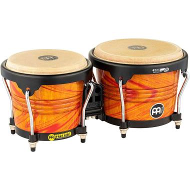 MEINL FWB190AF Marathon® Designer Series FWB190 Wood Bongo, Amber Flame