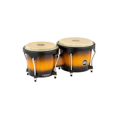 MEINL HB100VSB Headliner® Series HB100 / HTB100 Wood Bongo, Vintage Sunburst