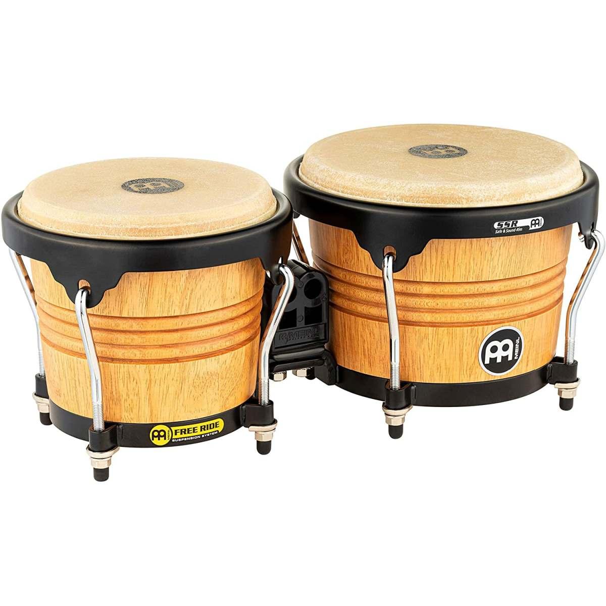 MEINL FWB190SNT-M Marathon® Series FWB190 Wood Bongo, Super Natural