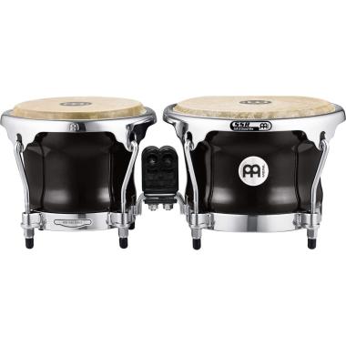 MEINL FFB400BK Fibercraft Series Fiberglass Bongo, True Skin Cow Head