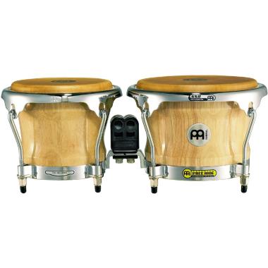 MEINL FWB400NT Professional Series FWB400 Wood Bongo, Cherry Red