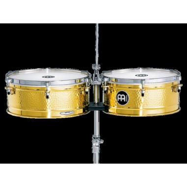 MEINL LC1BRASS 14" & 15" Artist Series Timbales Luis Conte, Brass