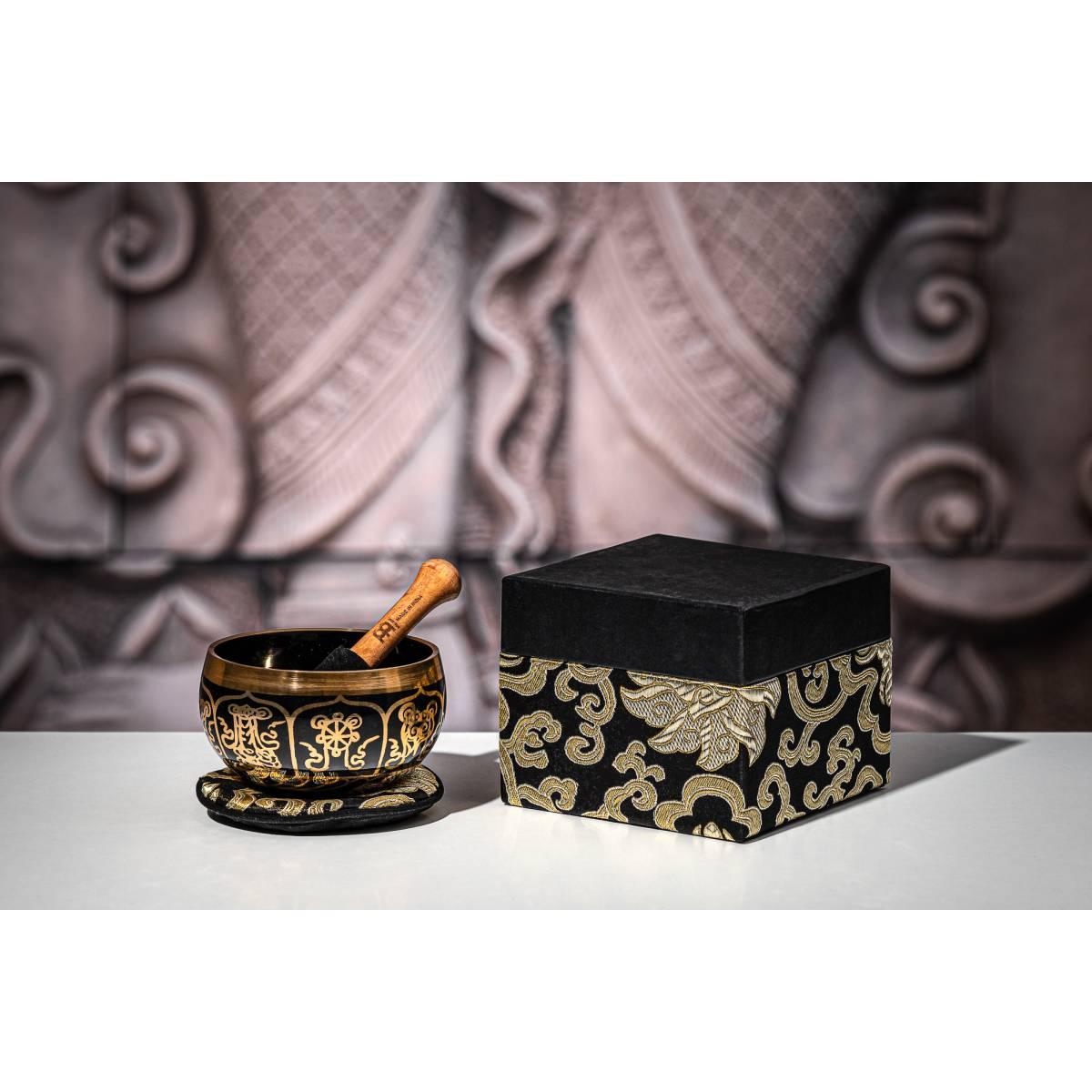 Sonic energy sb-or-300-bk campana tibetana ornamental 300 g nera confezione regalo