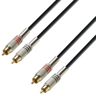 ADAM HALL K3 TCC 0300 CAVO 2 RCA M / 2 RCA M 3mt