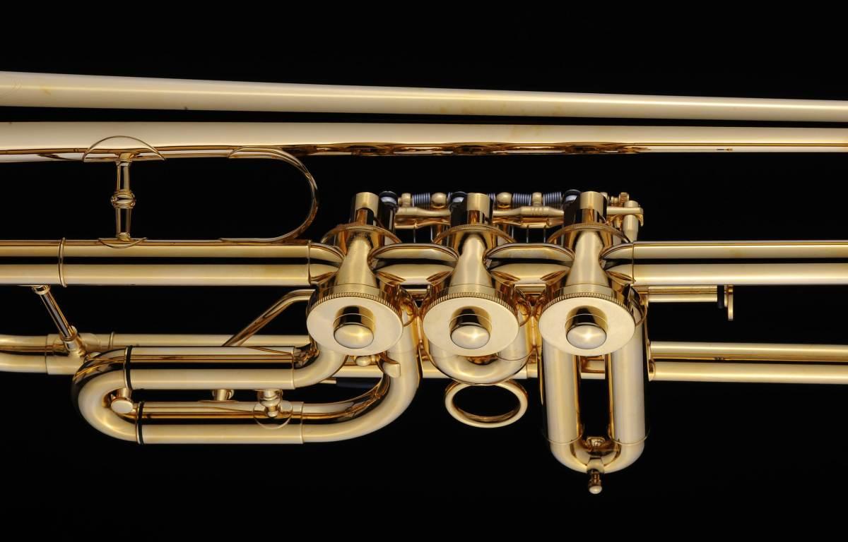 SCHAGERL HANS GANSCH MEISTER tromba in sib raw finish