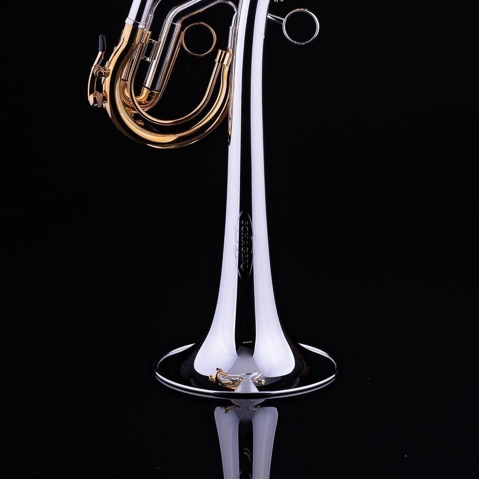SCHAGERL SPYDER Custom Horns MEISTER  tromba in SIb raw