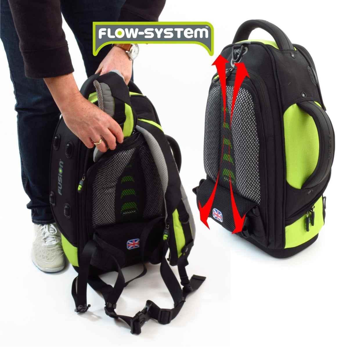 FUSION PB-01-B Cornetta Black/Blue