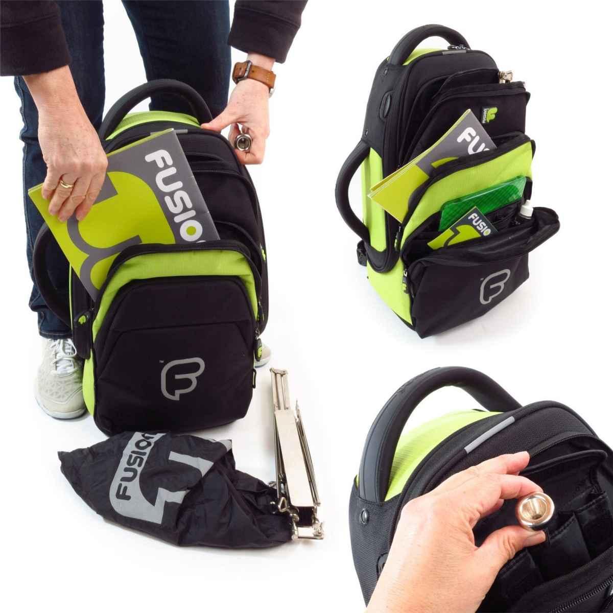 FUSION PB-02-L Flicorno Soprano Black/Lime