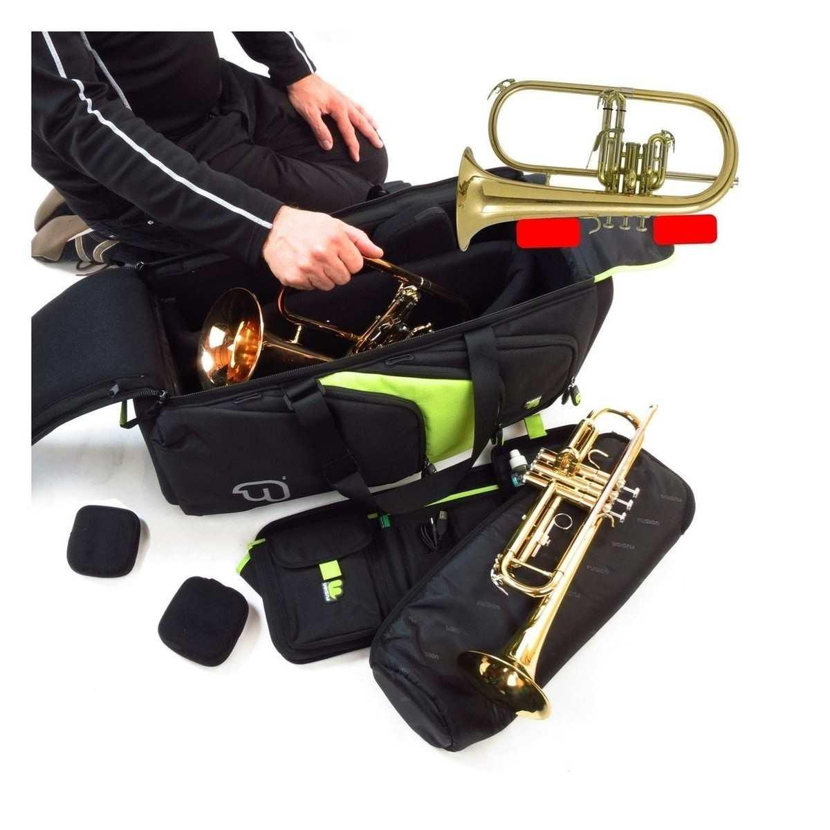 FUSION PB-06-L Tromba Tripla Black/Lime