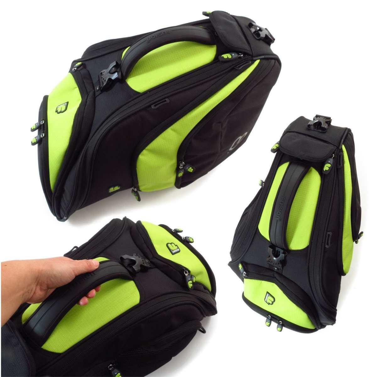 FUSION PB-10-L Corno Francese Pro (Campana Fissa) Black/Lime