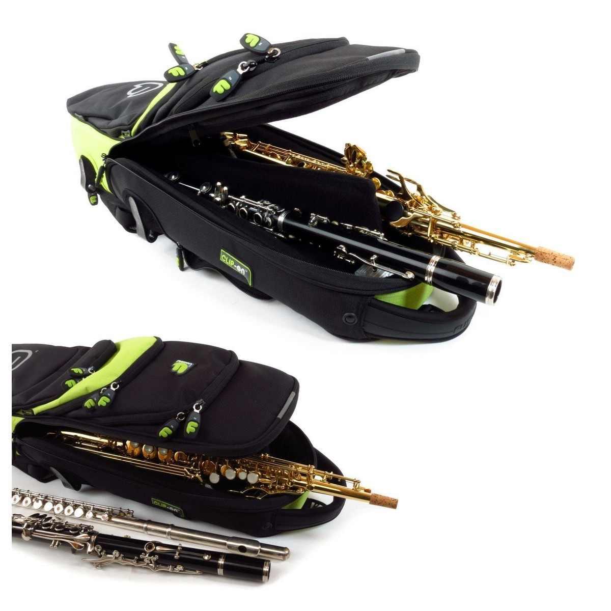 FUSION PW-03-L Sax Soprano Black/Lime