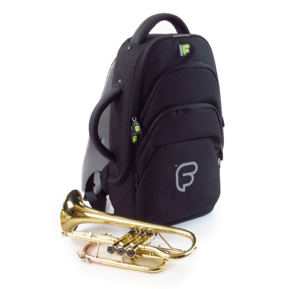 FUSION UB-01-B Cornetta Black/Blue