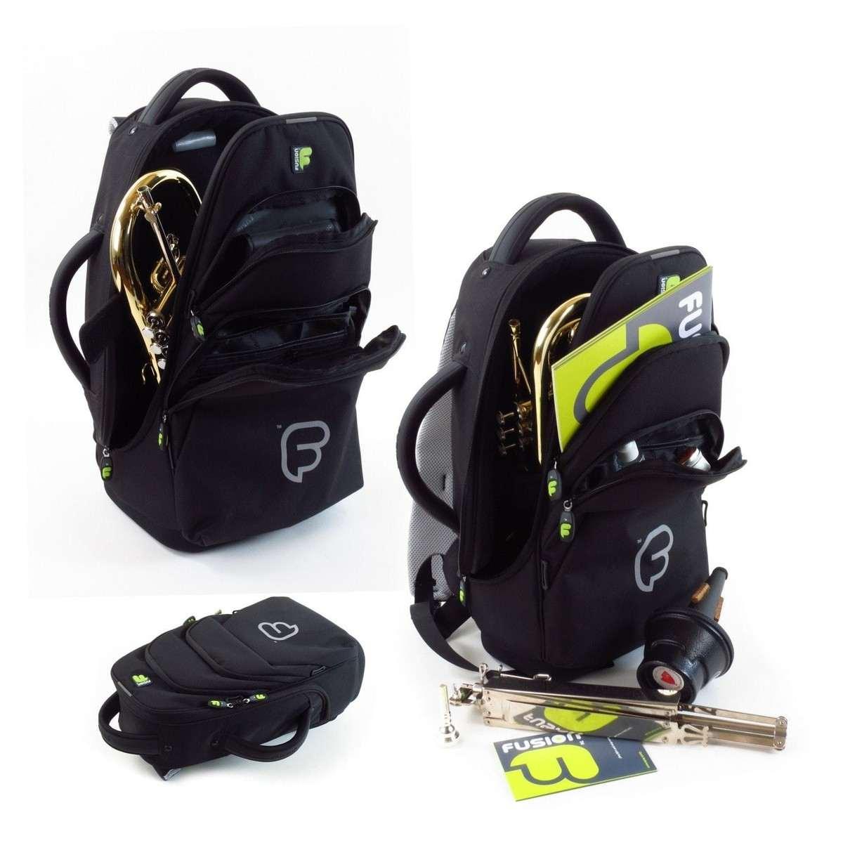 FUSION UB-02-B Flicorno Soprano Black/Blue