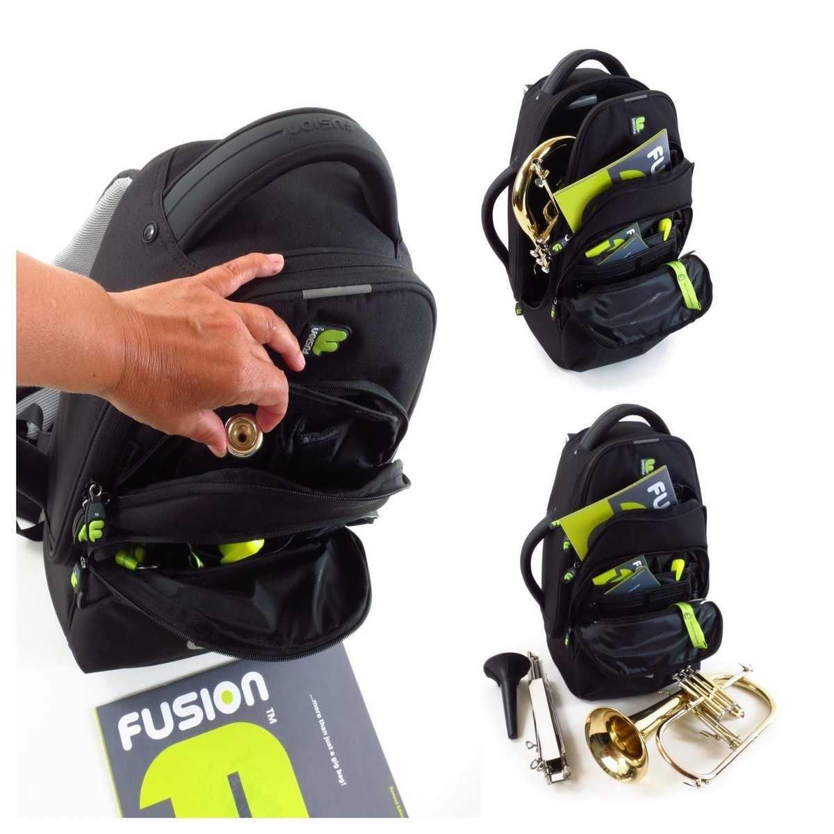 FUSION UB-02-BK Flicorno Soprano Black