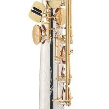 JUPITER JSS1100SGQ sax soprano silver, chiavi dorate