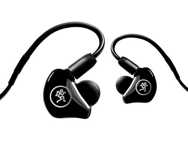 Mackie mp-240 cuffia auricolare con doppio driver ibrido nera