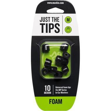 Mackie mp series medium foam black tips kit