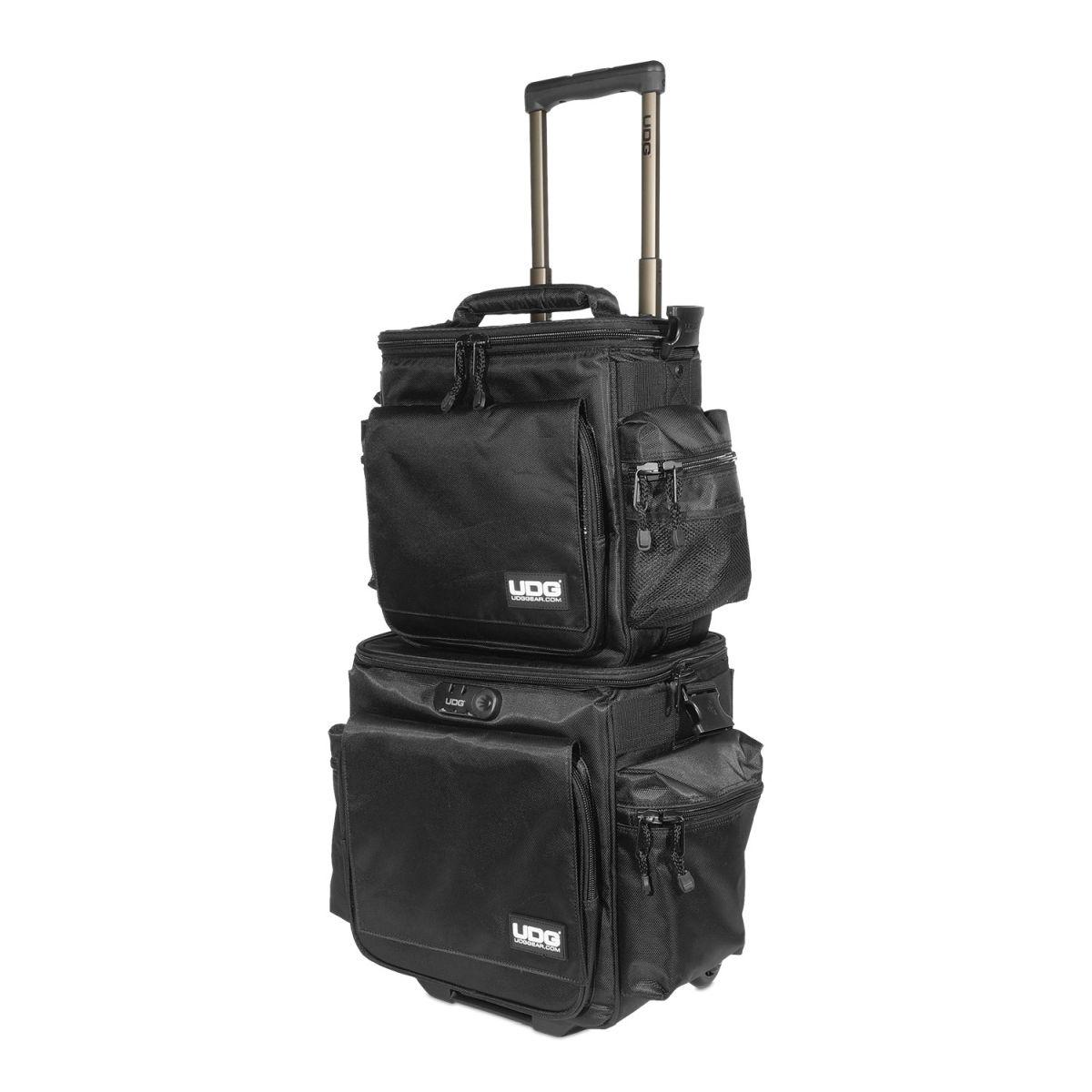Udg u9679bl/or - ultimate slingbag trolley set deluxe black, orange inside