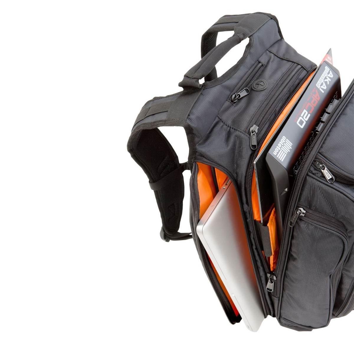 Udg u9101bl/or ultimate digi backpack black/orange zaino per dj