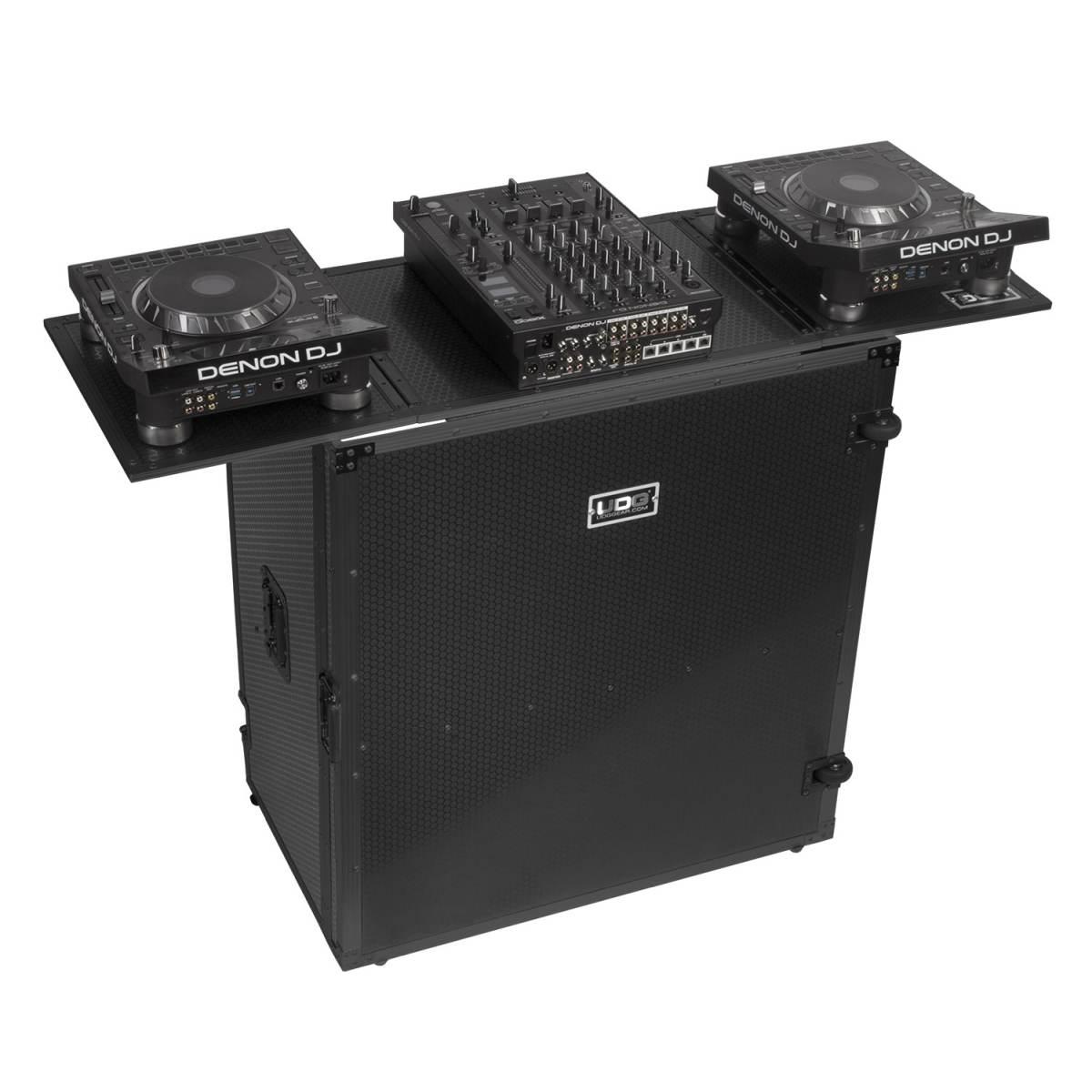 Udg u91049bl - udg ultimate fold out dj table black plus (wheels)