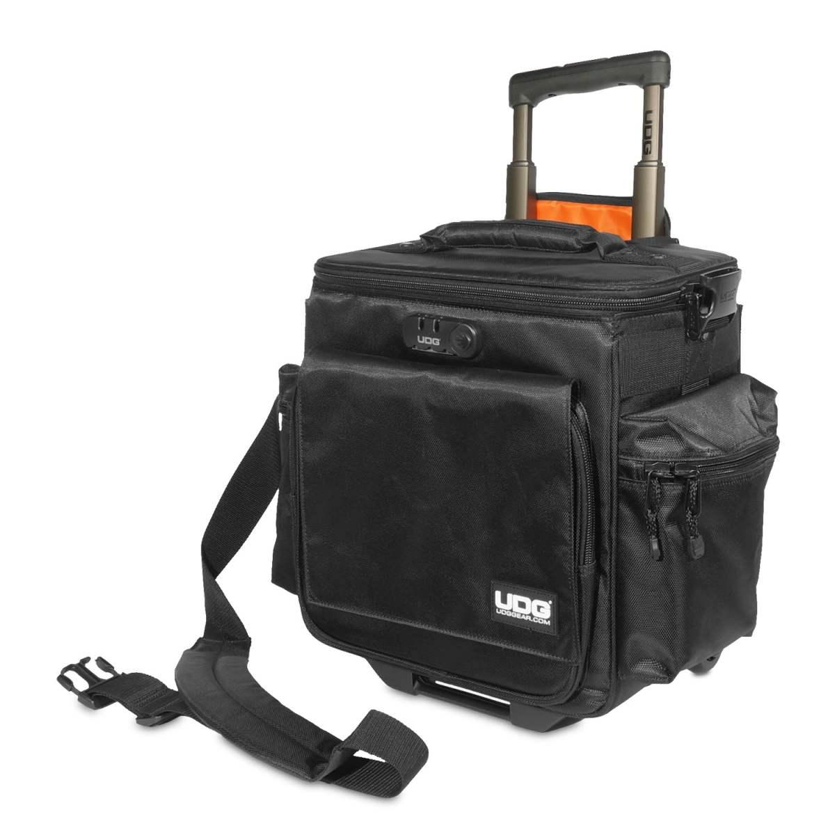 Udg u9981bl/or - ultimate slingbag trolley deluxe black, orange inside
