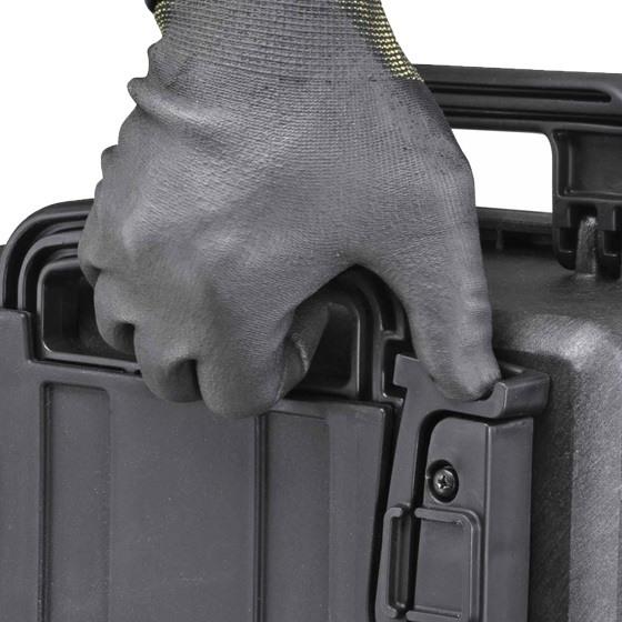 Plastica panaro max520str nera + trolley e spugne cubettate