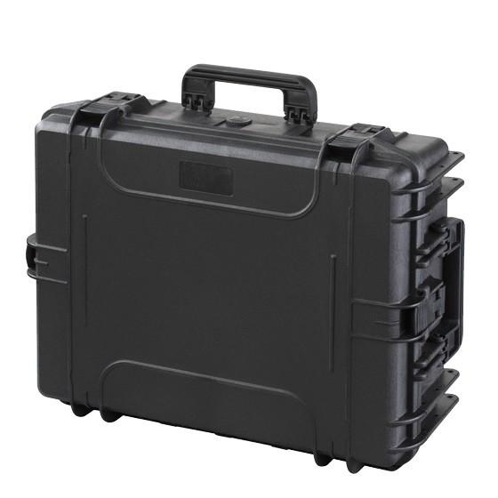 Plastica panaro max540h245s.079 nero case in abs con spugne cubettate