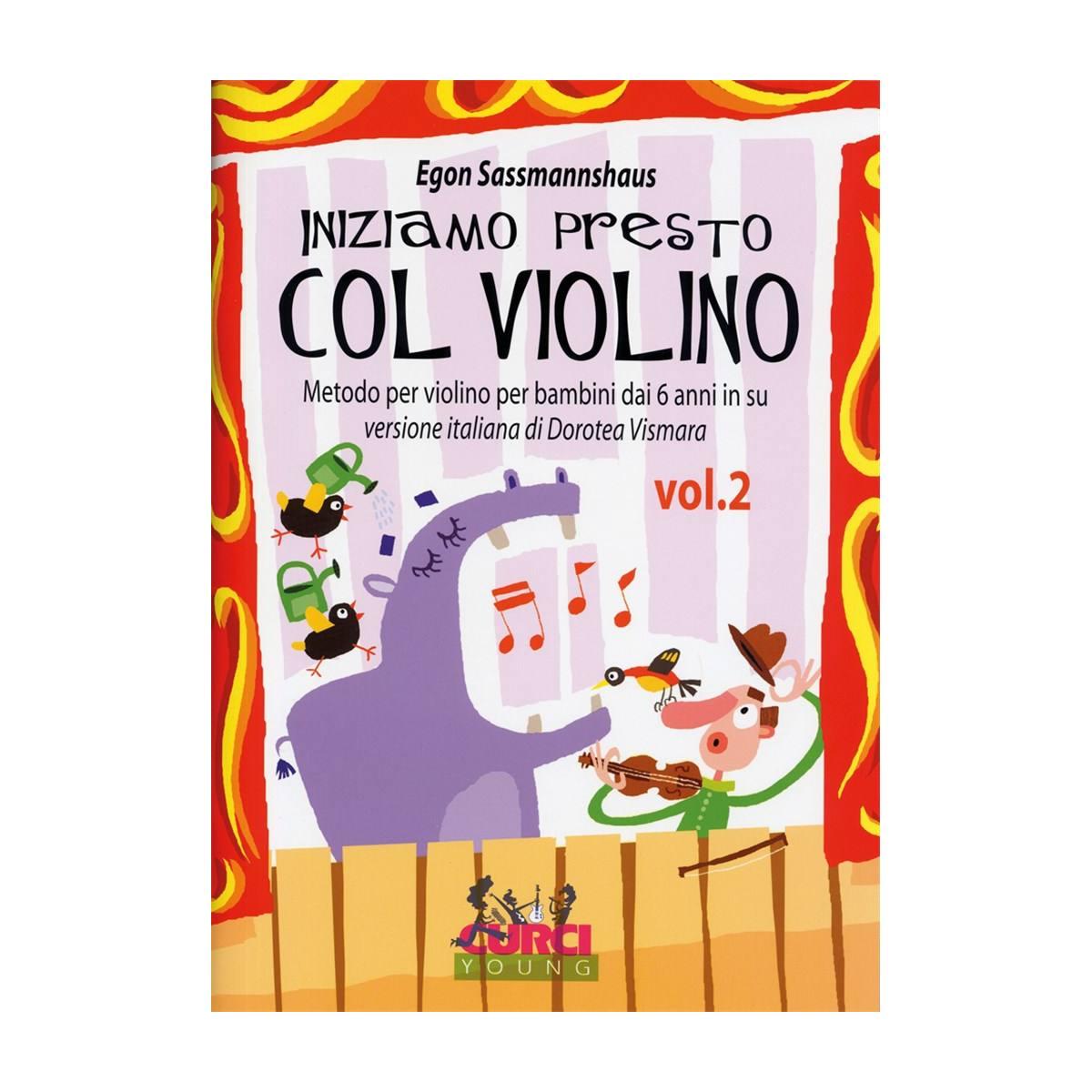 Iniziamo presto col violino vol.2 sassmannshaus