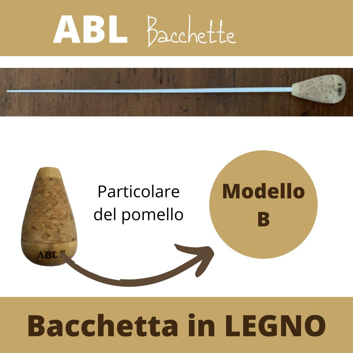 W16 Bacchetta per direttore d'orchestra in legno Modello B