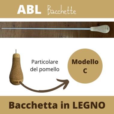 W14 Bacchetta per direttore d'orchestra in legno Modello C