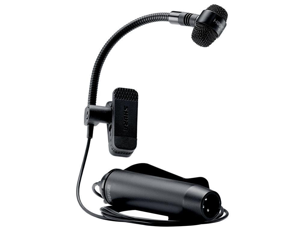 SHURE PGA98H-XLR Microfono fiati condensatore cardioide a clip XLR