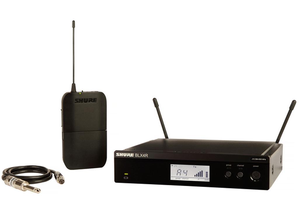 SHURE BLX14RE Sistema wireless chitarra e basso BLX1, BLX4R, WA302. (M17)