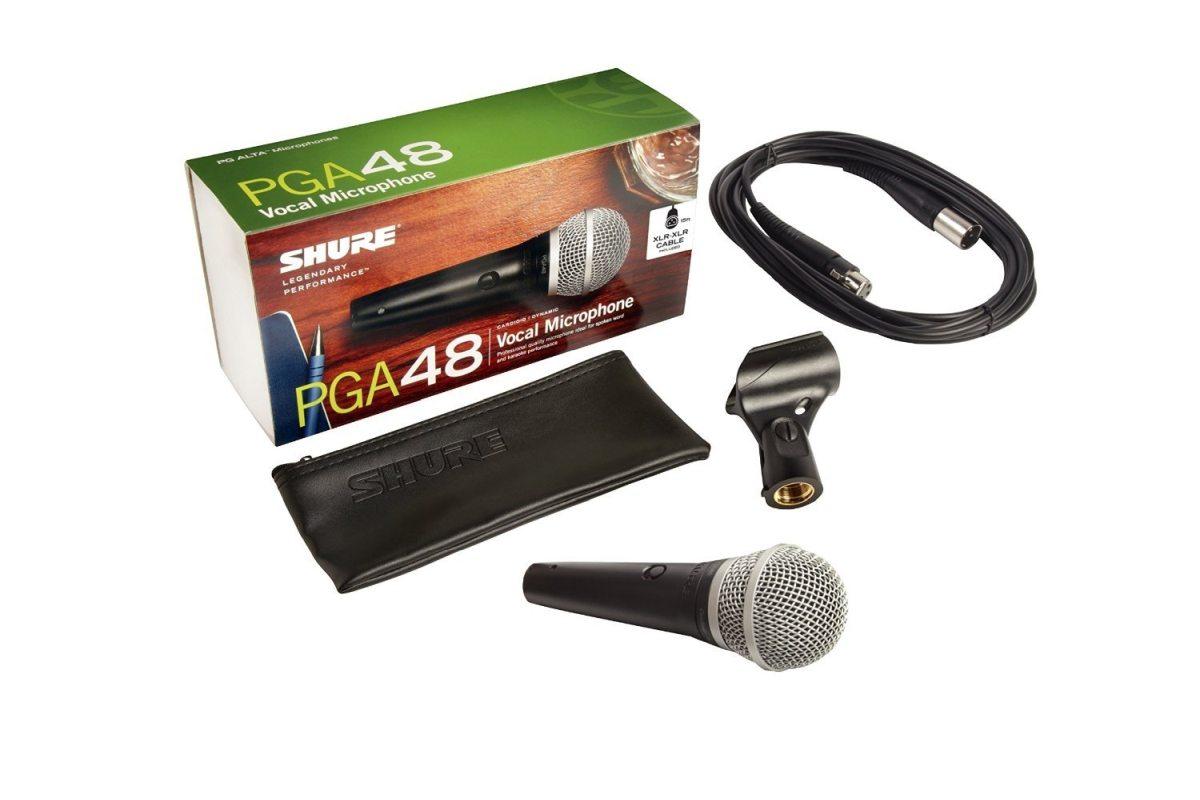 SHURE PGA48-XLR Microfono dinamico cardiode