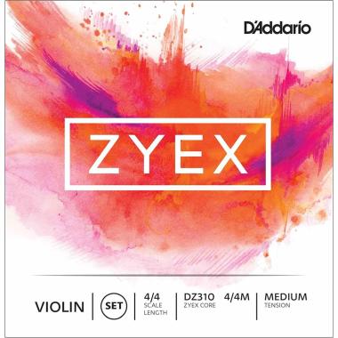 Zyex dz310s set corde per violino 4/4 medium