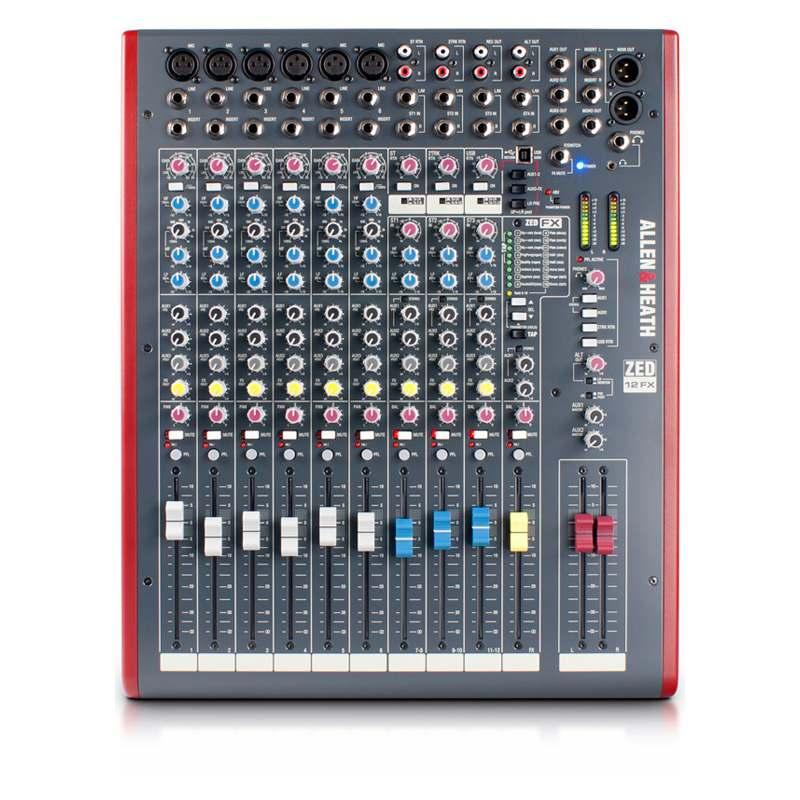 Allen & heath zed 12fx mixer 12 canali