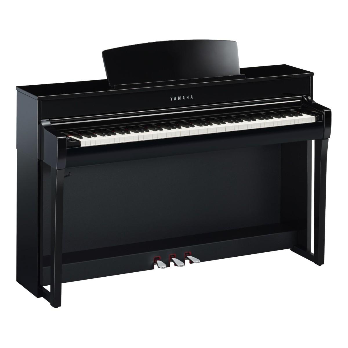 Yamaha clp745b nero satinato pianoforte digitale