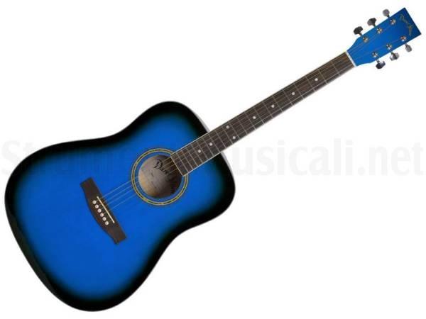 Darestone ag1 gloss blu chitarra acustica
