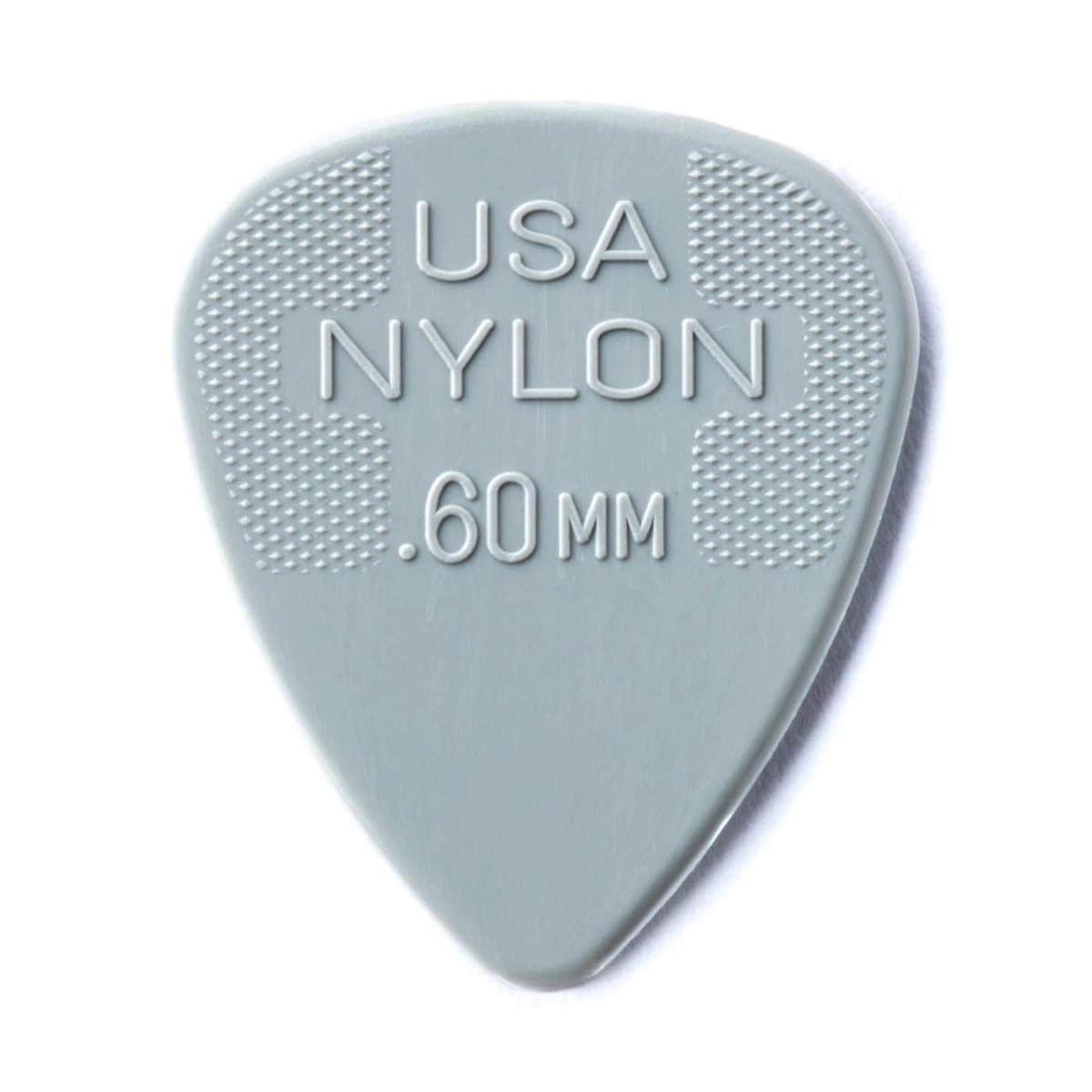DUNLOP 44P NYLON STANDARD LIGHTGREY 0.60 mm