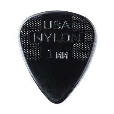 DUNLOP 44P NYLON STANDARD BLACK 1 mm