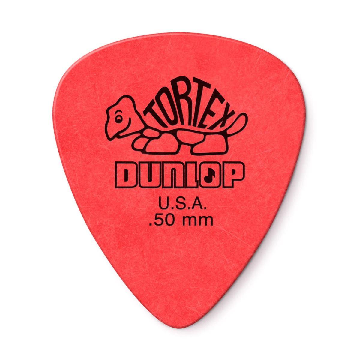 DUNLOP 418 TORTEX STANDARD RED 0.5 mm