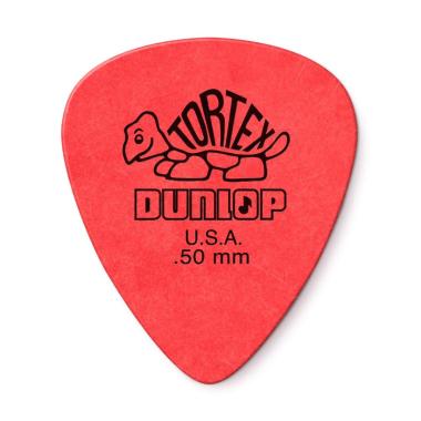 DUNLOP 418 TORTEX STANDARD RED 0.5 mm