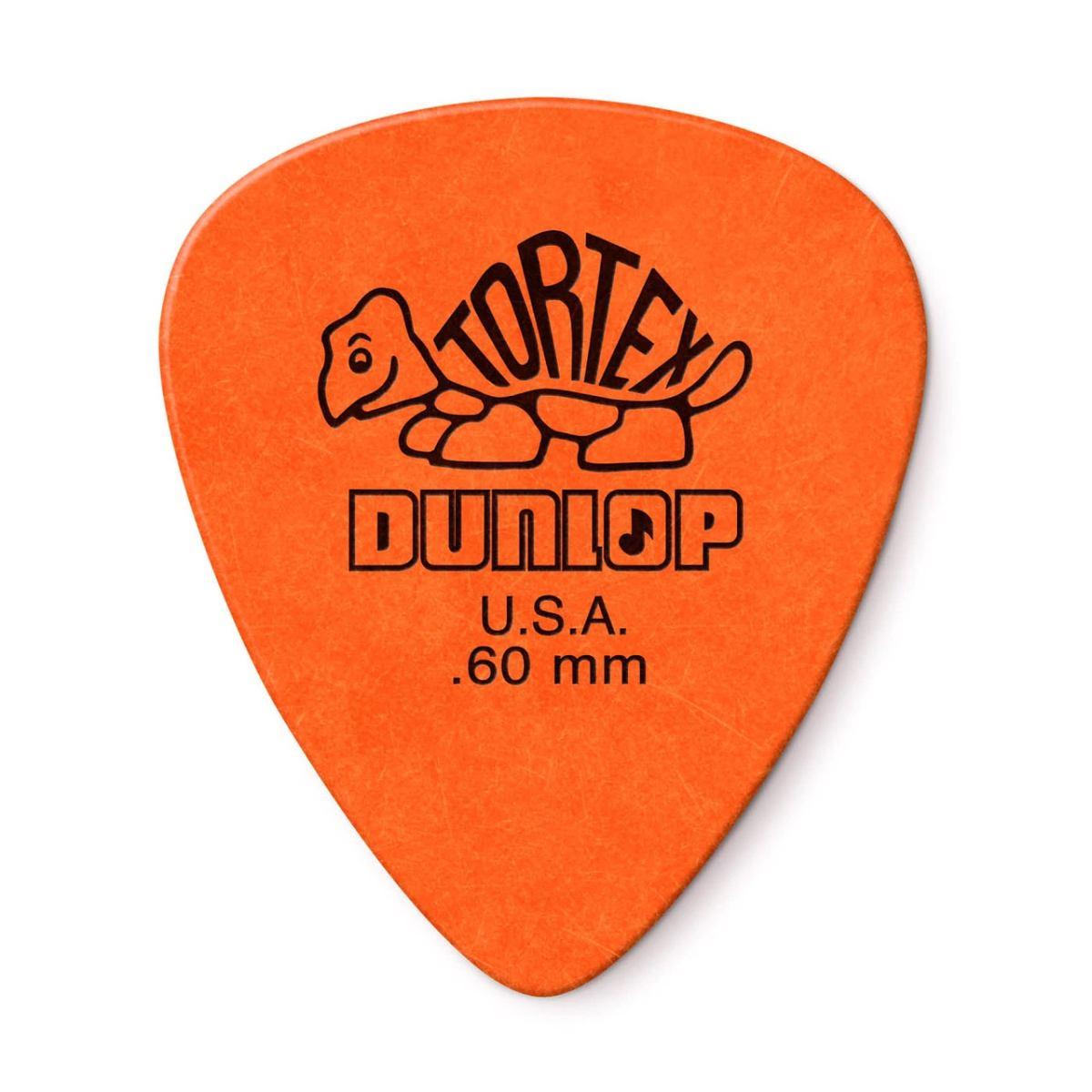 DUNLOP 418 TORTEX STANDARD ORANGE 0.6 mm