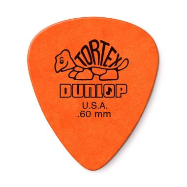 DUNLOP 418 TORTEX STANDARD ORANGE 0.6 mm